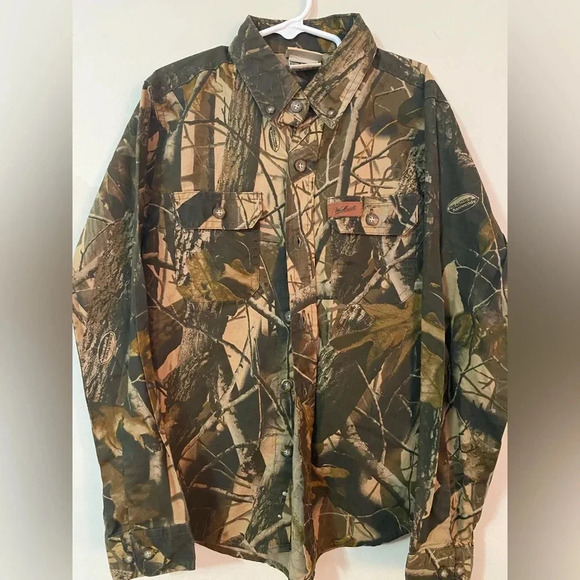New Woolrich Camouflage Shirt - Picture 1 of 8